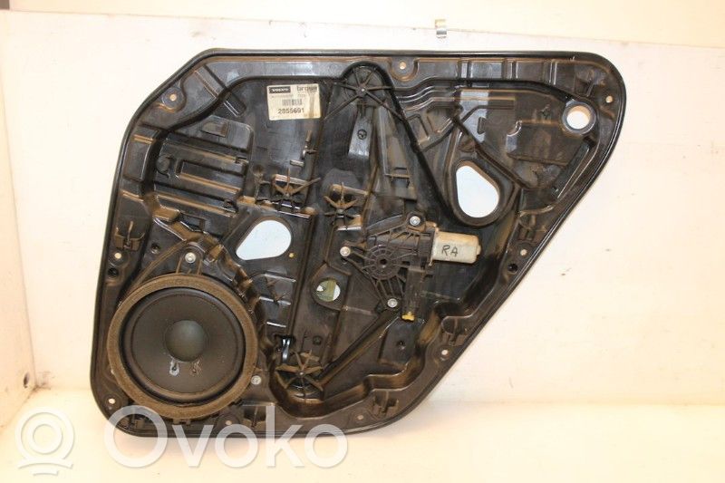 Volvo V40 Ręczny podnośnik szyby drzwi tylnych 