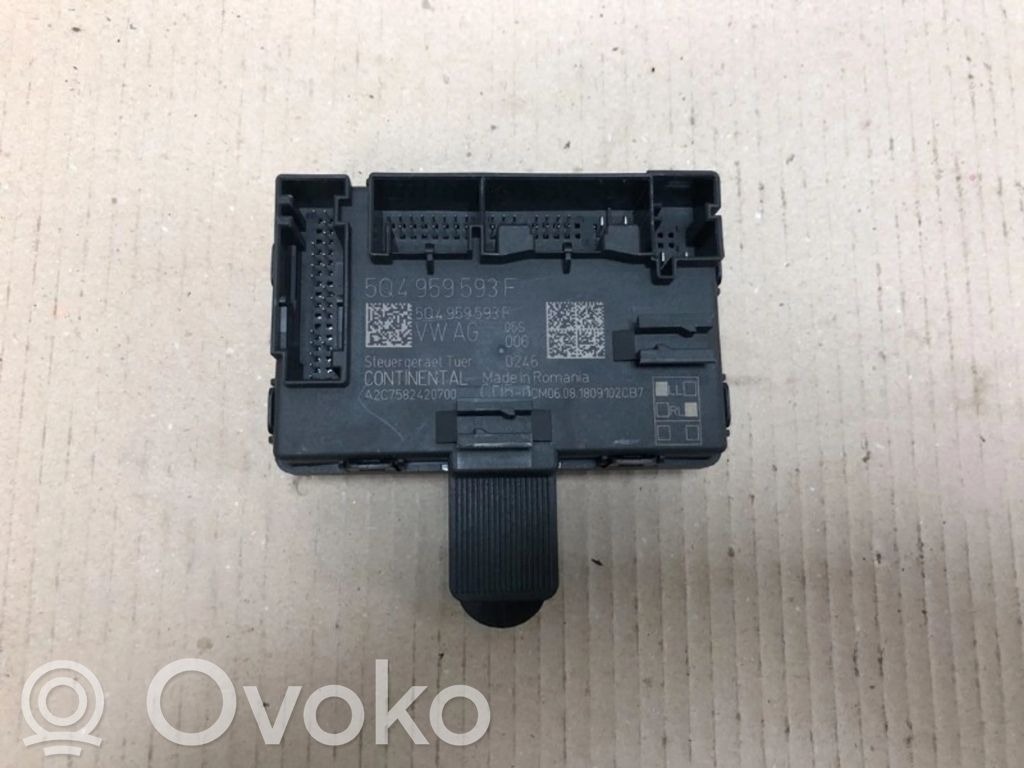 Volkswagen Golf VII Unitate/modul de comandă închidere centralizată 