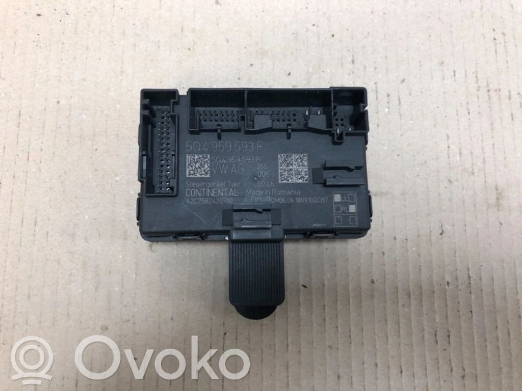 Volkswagen Golf VII Unitate/modul de comandă închidere centralizată 