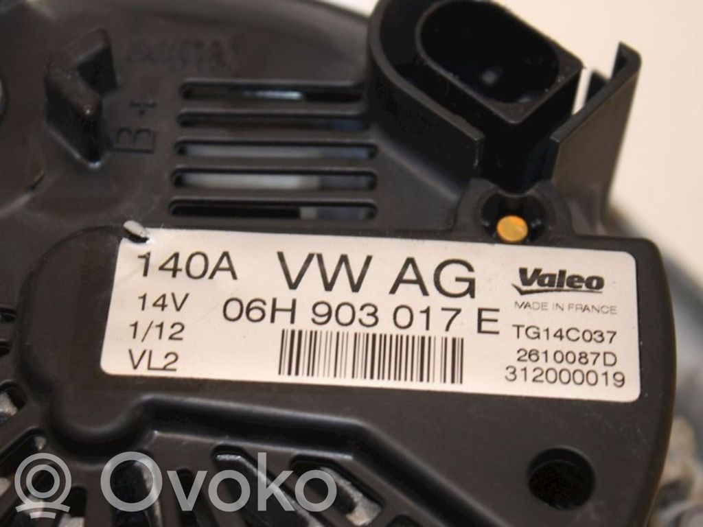 Alternator   06H903017E,06H903017E