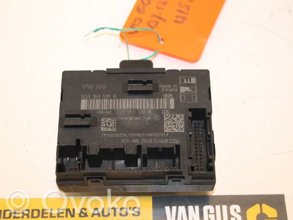 Autres unités de commande / modules   5Q0959592B,5Q0959592B