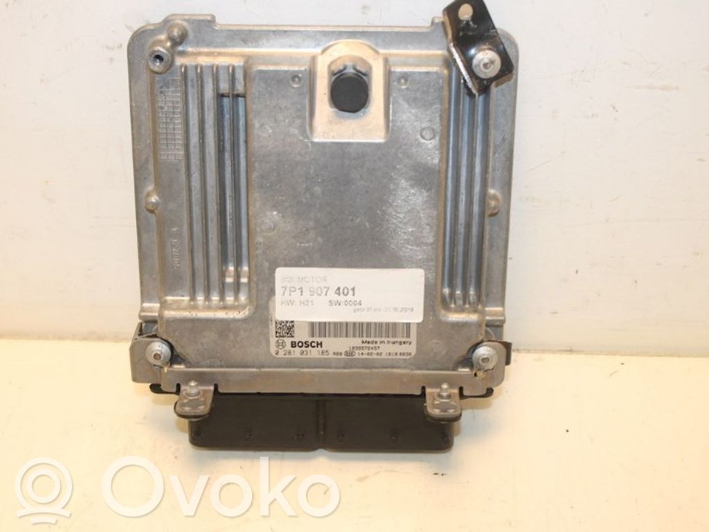 Volkswagen Touareg II Sterownik / Moduł ECU 