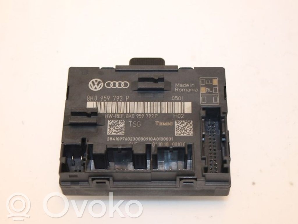 Alte unități/module de control   8K0959792P,8K0959792P