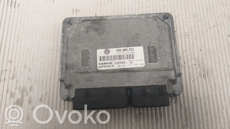 Engine control unit/module   03E906033,5WP4014803,03E906033,5WP4014803