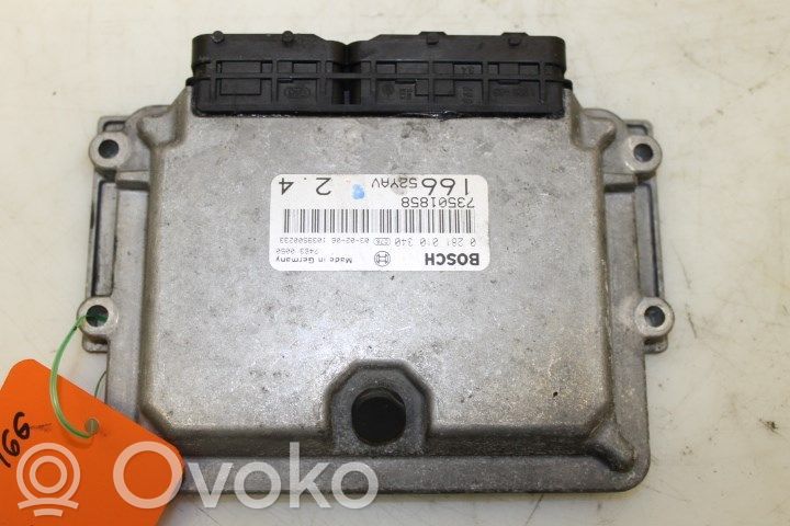 Engine control unit/module   0281010340,74630050,0281010340,73501858,74630050