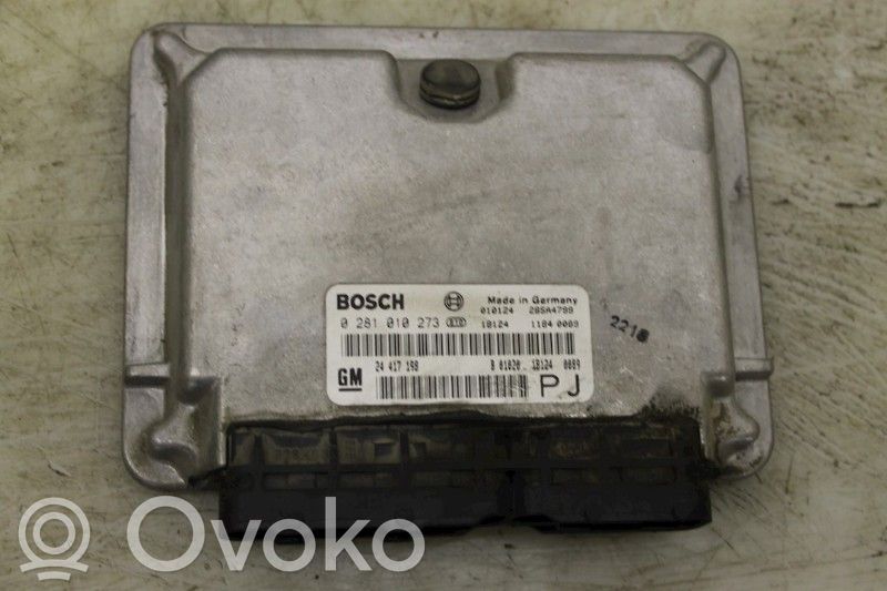 Unitate/modul de control motor   0281010273,24417198,0281010273,24417198