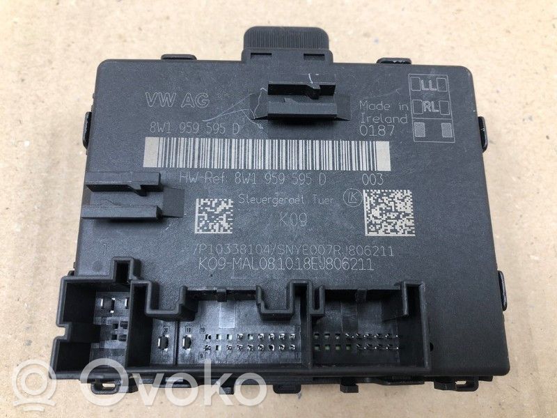Audi Q3 F3 Unité de commande / module de verrouillage centralisé porte