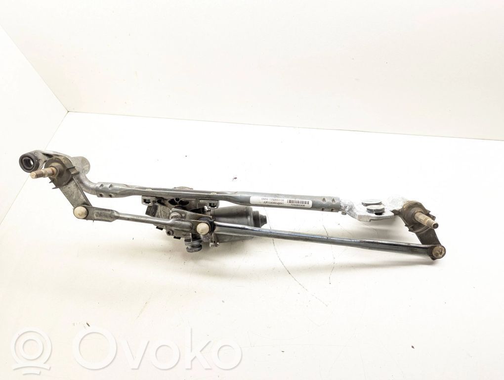 BMW X5 F15 Mechanizm i silniczek wycieraczek szyby przedniej / czołowej 