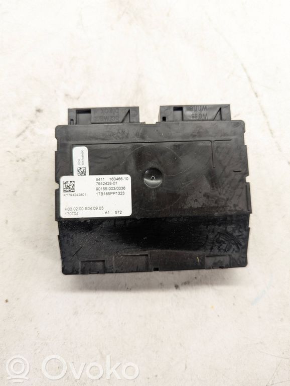 BMW 5 G30 G31 G38 Unité de contrôle climatisation / chauffage 