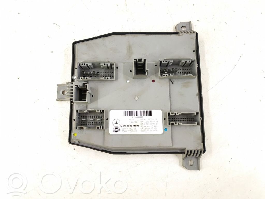 Module confort   2139009119,2139008526,2139006607,A2139006607,A2139008526,A2139009119