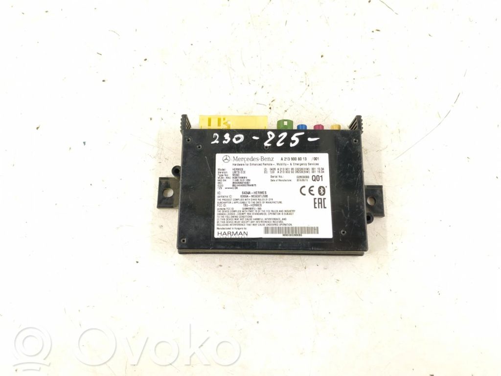 Mercedes-Benz E W213 Phone control unit/module 