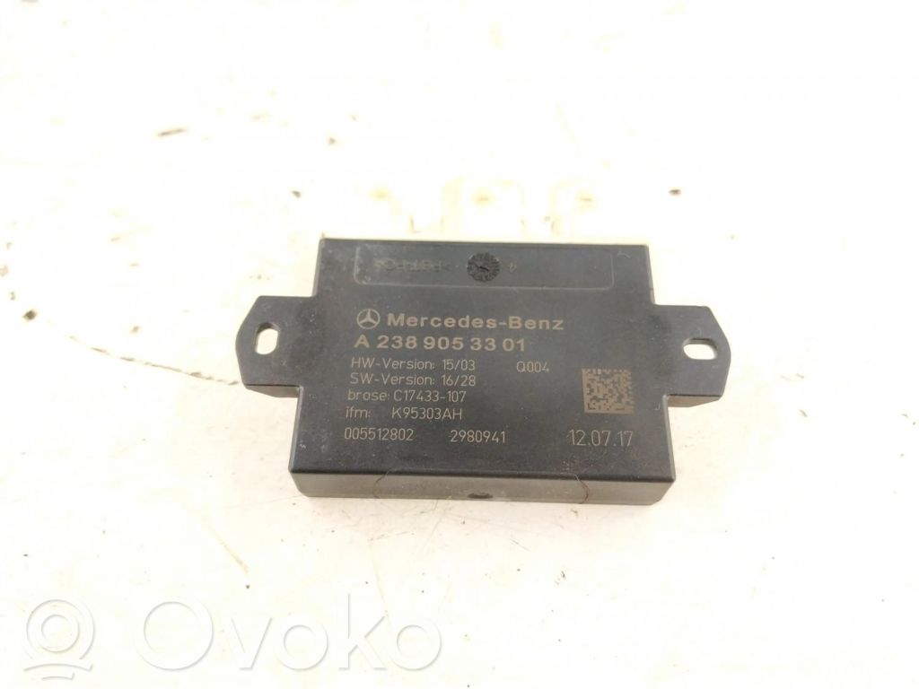 Mercedes-Benz E W238 Unidad de control/módulo del maletero/compartimiento de carga 