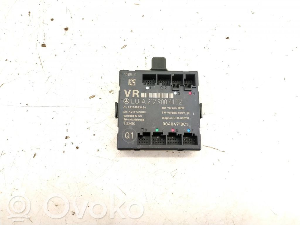 Mercedes-Benz C W204 Door control unit/module 
