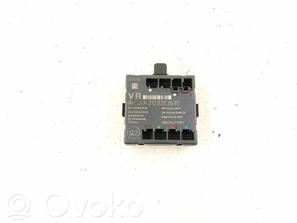 Mercedes-Benz E W212 Door control unit/module 
