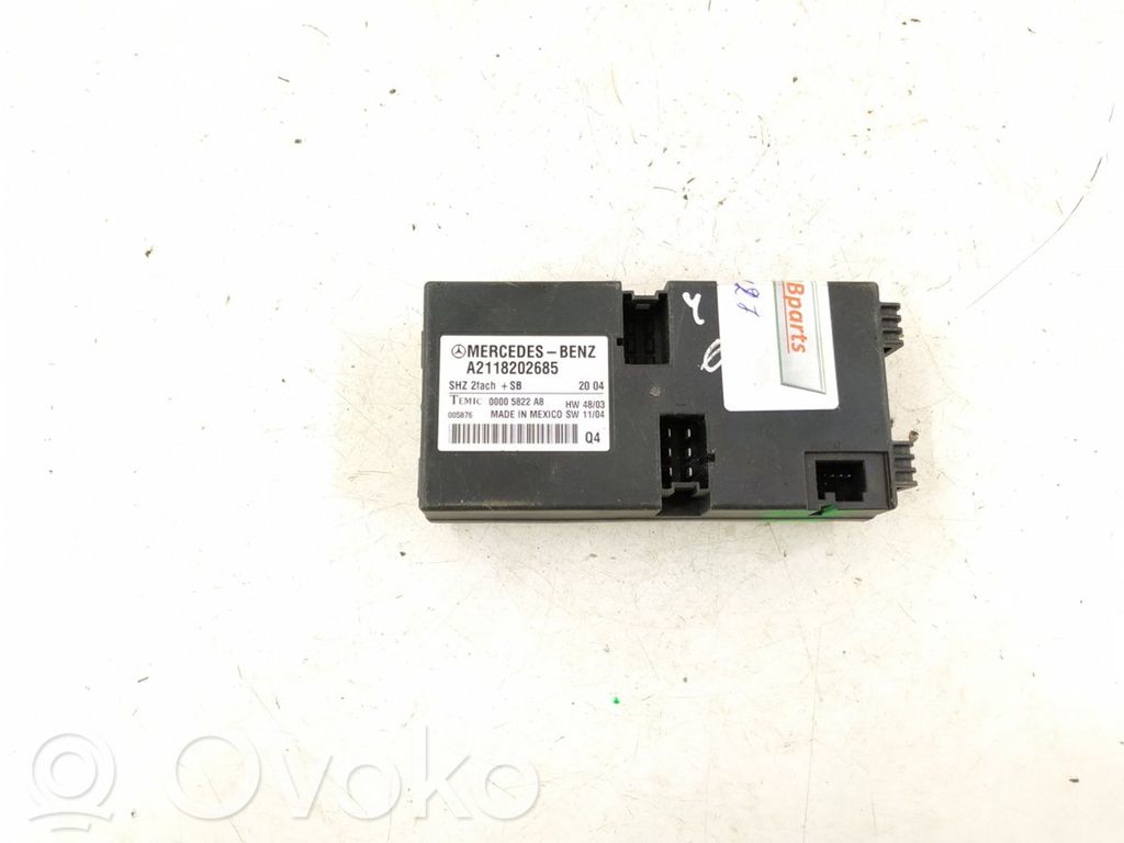 Seat control module   2118202685,2118702026,A2118202685,A2118702026
