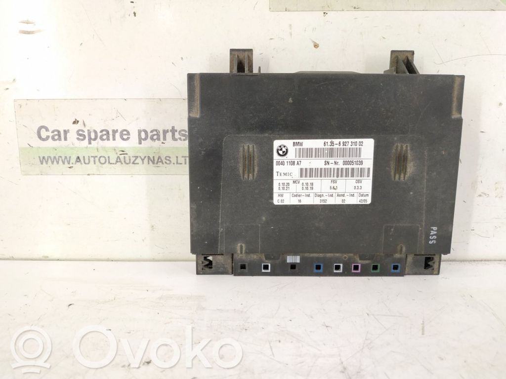 BMW 5 E60 E61 Module de commande de siège 