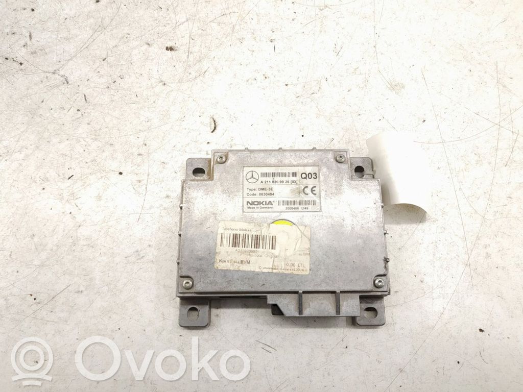 Mercedes-Benz E W211 Phone control unit/module 