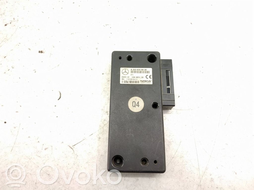 Mercedes-Benz C W203 Phone control unit/module 