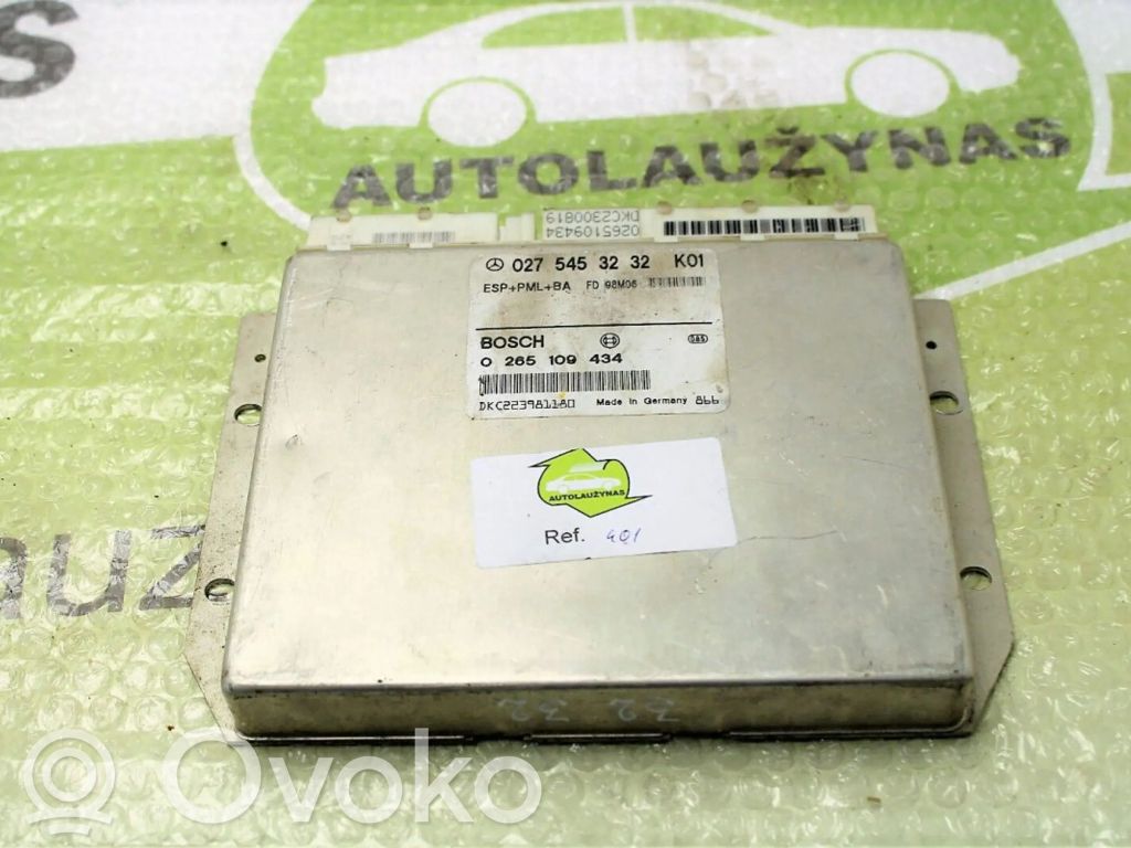 Mercedes-Benz E W210 ESP (stability system) control unit 