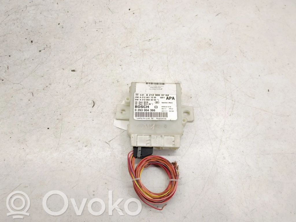 Sterownik / Moduł parkowania PDC   A2129003704,2129003704,2129005100,2129006501,2129008500,2129011500,2129023202,A2129005100,A2129006501,A2129008500,A2129011500,A2129023202