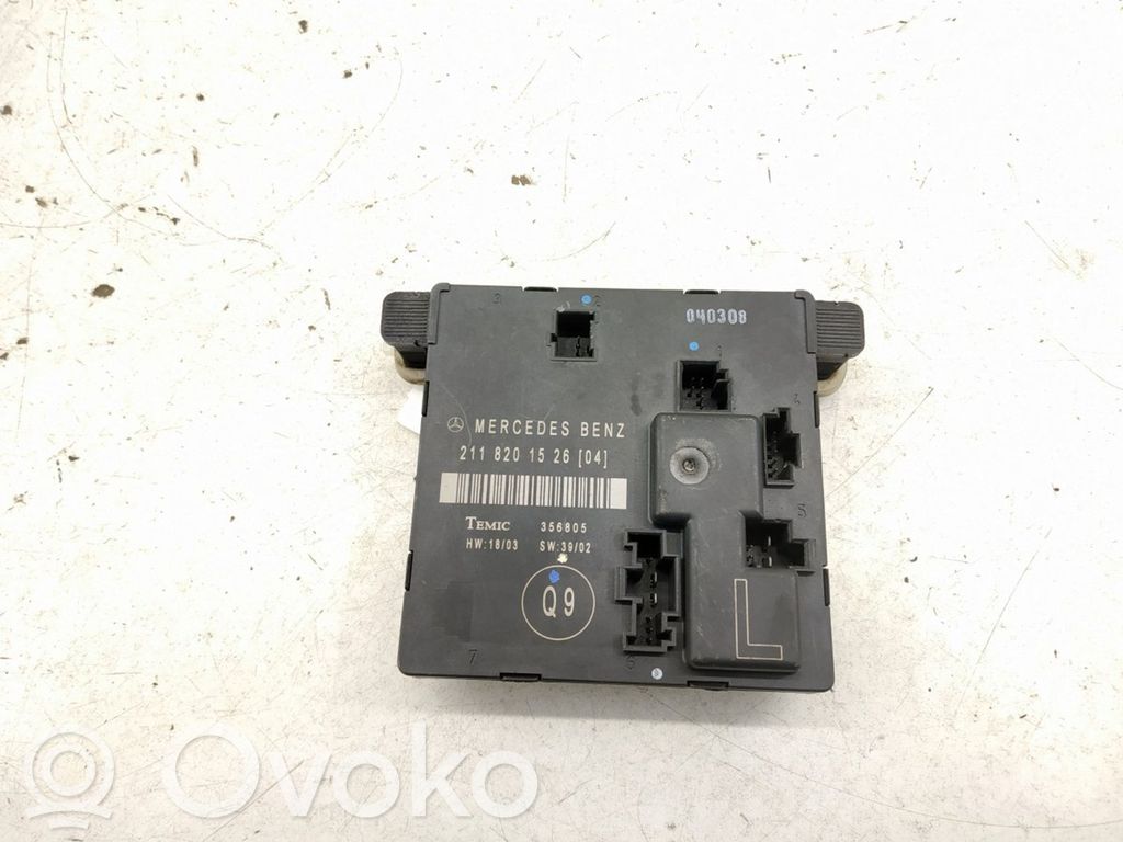 Unité de commande module de porte   A2118201526,2118201526,2118201526,A2118201526