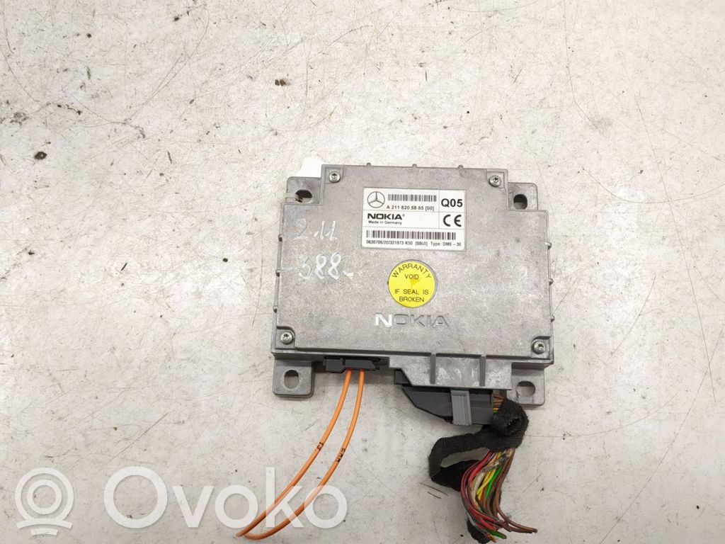 Phone control unit/module   A2118205885,2118205885,2118205885,A2118205885