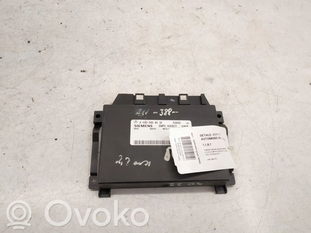 Gearbox control unit/module   A0305454032,0305454032,0345454132,A0345454132