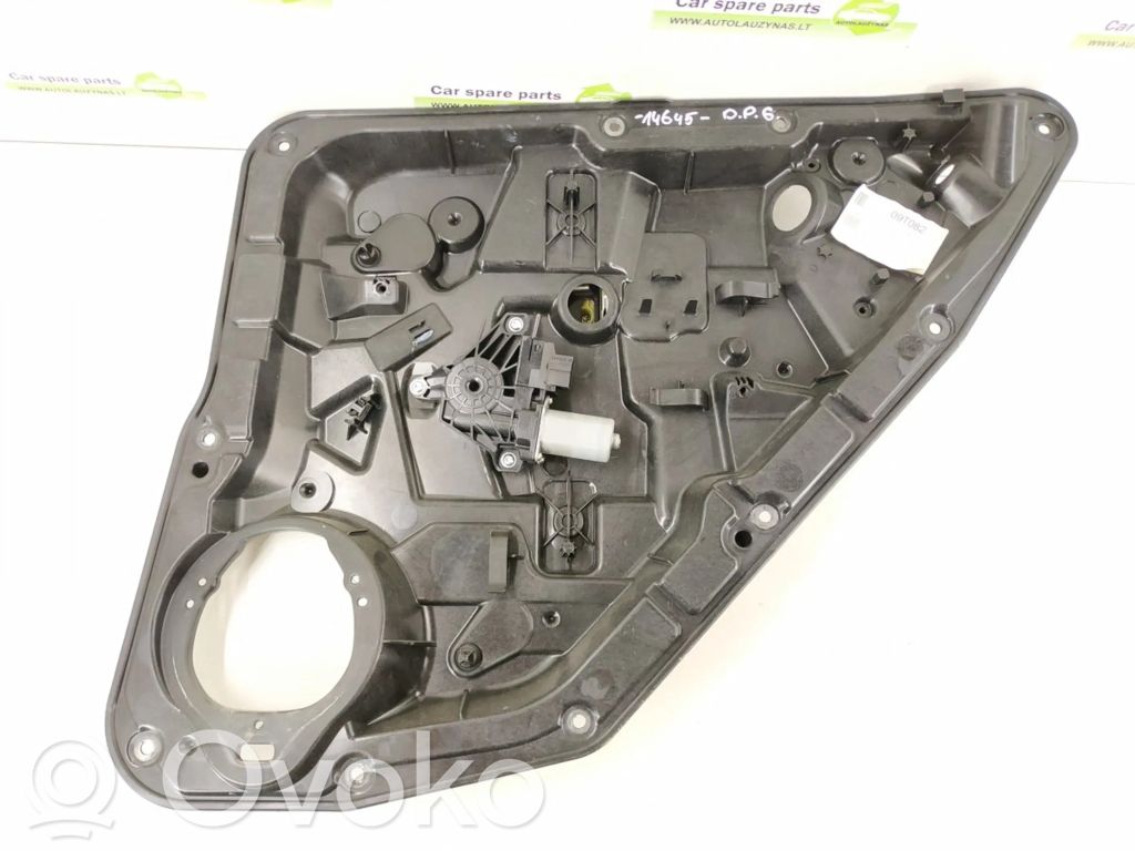 Mercedes-Benz B W246 W242 Mechanizm podnoszenia szyby tylnej bez silnika 
