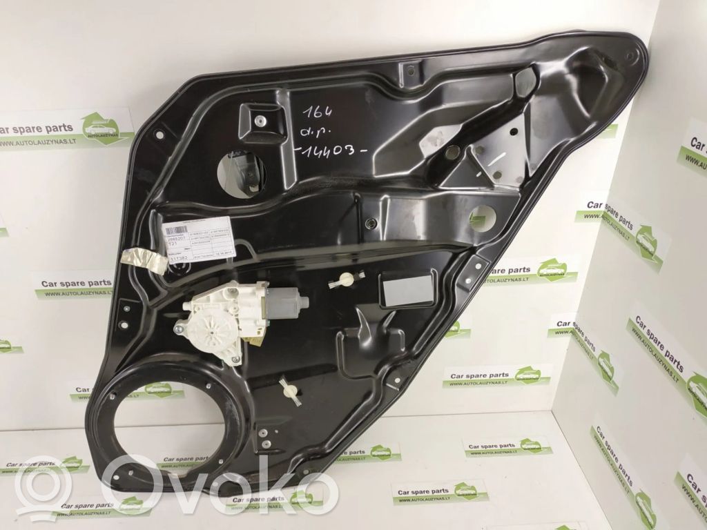 Mercedes-Benz ML W164 Mecanismo para subir la puerta trasera sin motor 