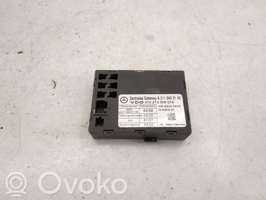 Mercedes-Benz E W211 Gateway control module 