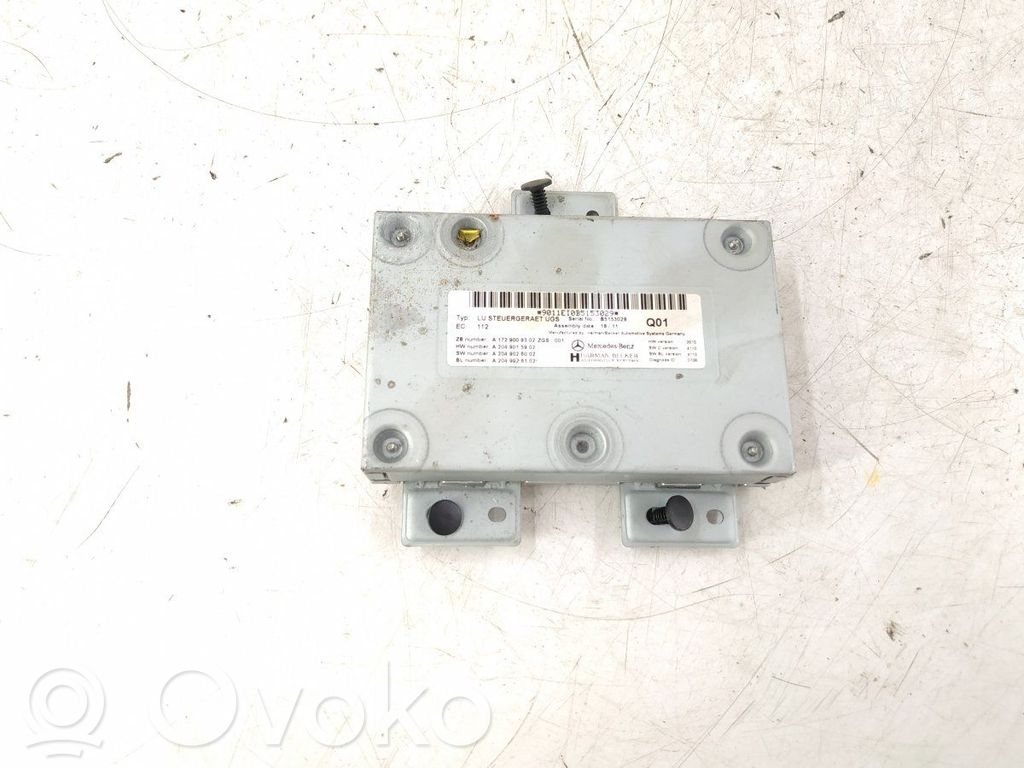 Mercedes-Benz CLS C218 X218 MMI control unit 