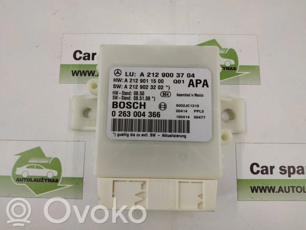 Mercedes-Benz E W212 Sterownik / Moduł parkowania PDC 