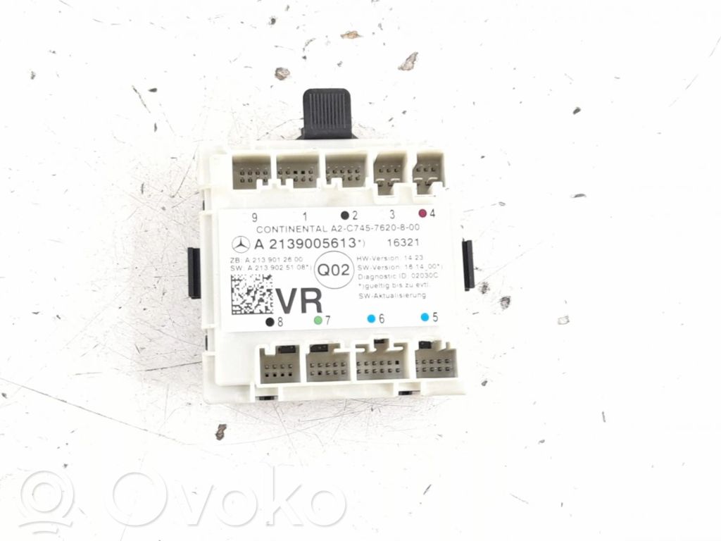 Mercedes-Benz E W213 Door control unit/module 