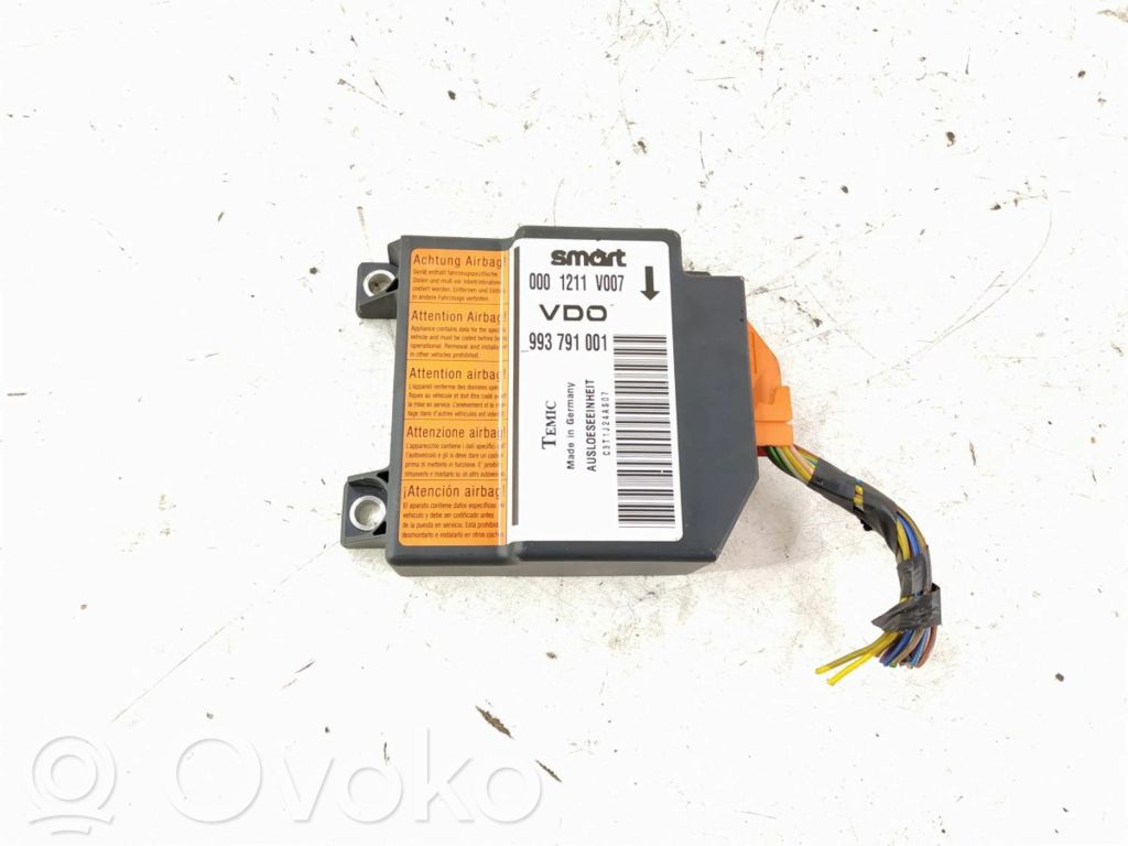 Smart ForTwo II Sterownik / Moduł Airbag 