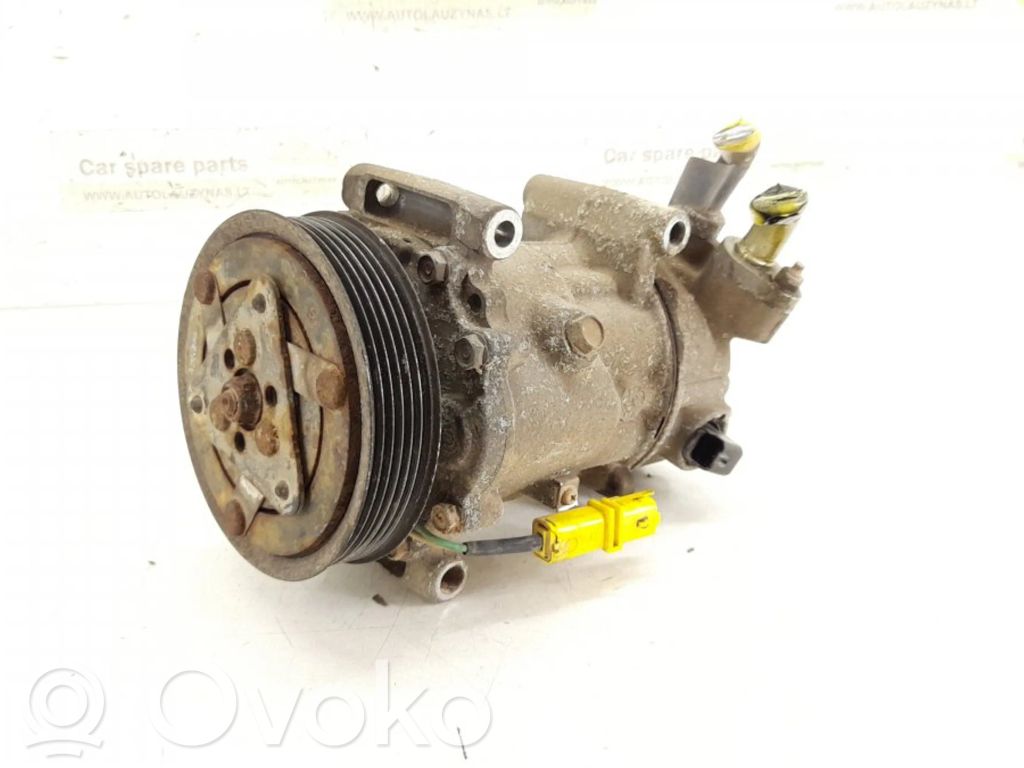 Compresseur de climatisation   9651910980,SD6C12,04863602561,1351F,R134A