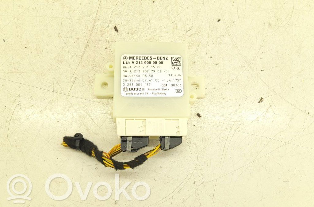Mercedes-Benz E W212 Unidad de control/módulo PDC de aparcamiento 