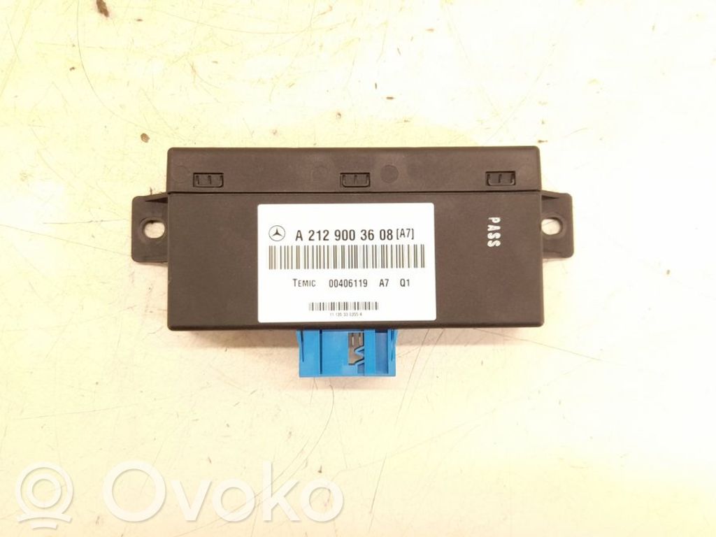 Mercedes-Benz E W212 Suspension control unit/module 