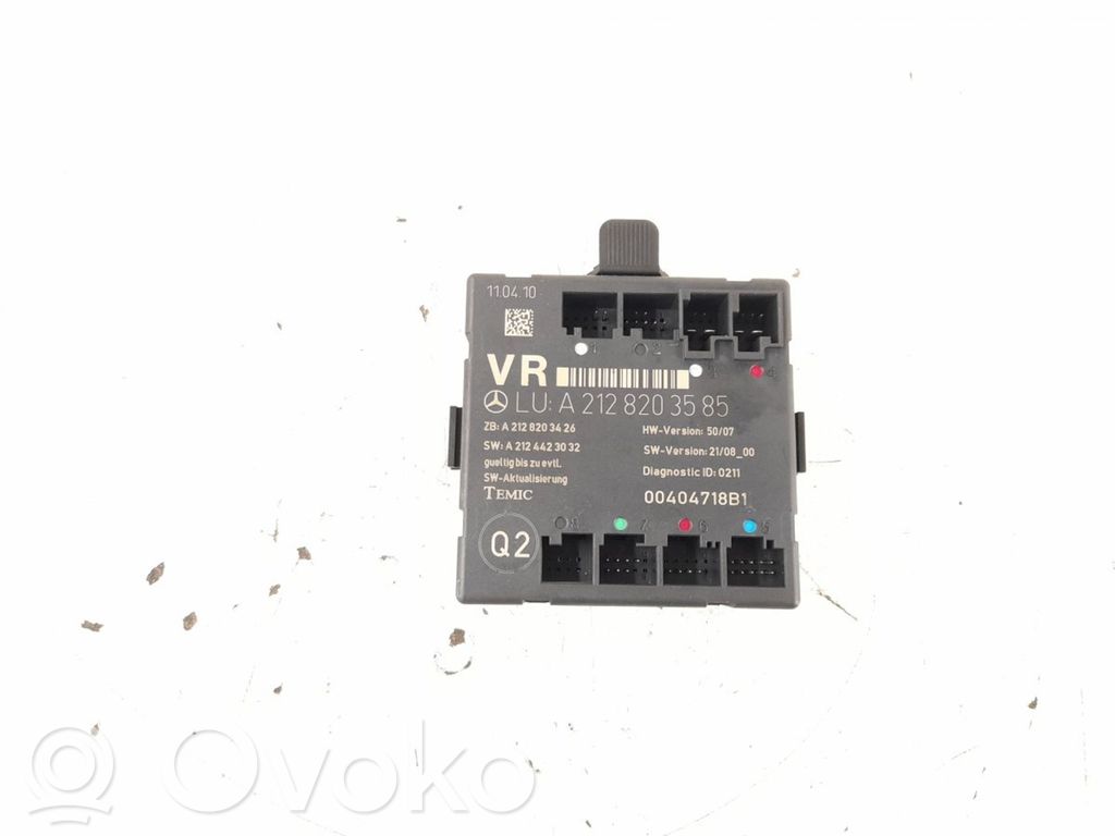 Mercedes-Benz C W204 Door control unit/module 