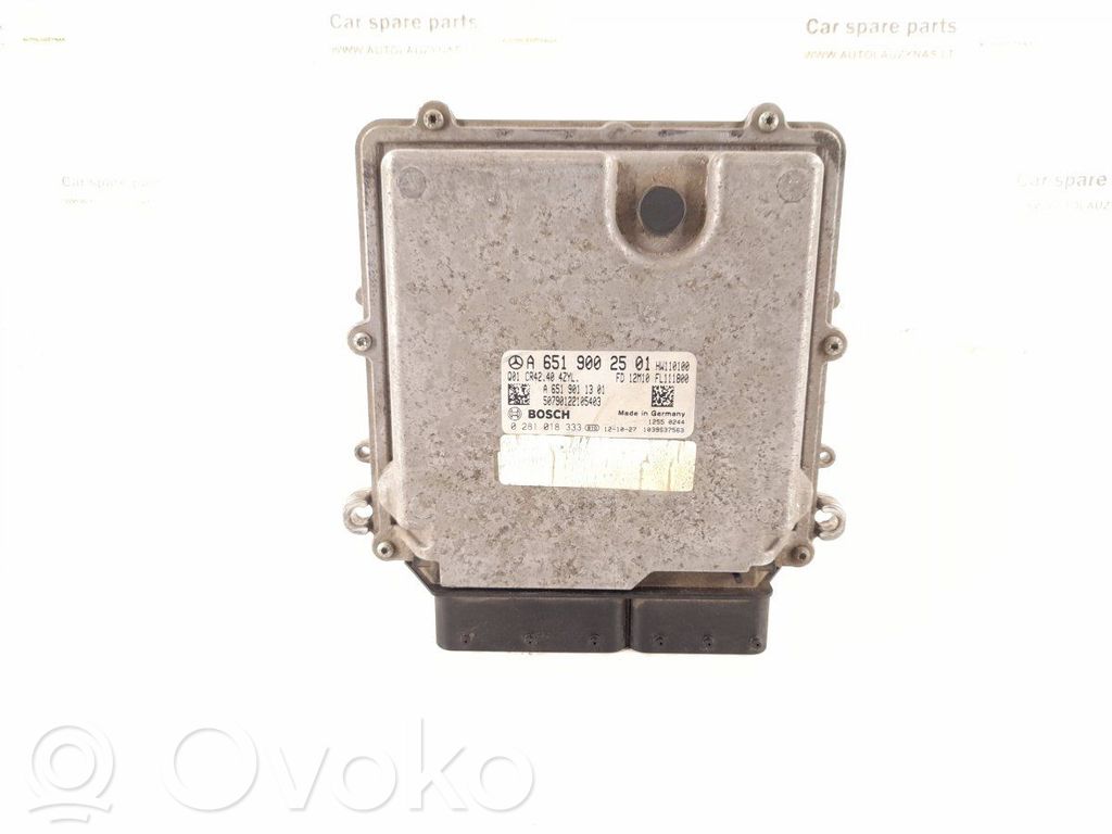 Mercedes-Benz GLK (X204) Sterownik / Moduł ECU 