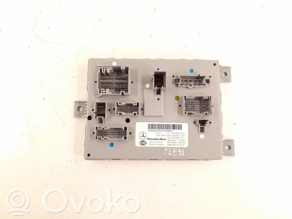 Mercedes-Benz C AMG W205 Comfort/convenience module 