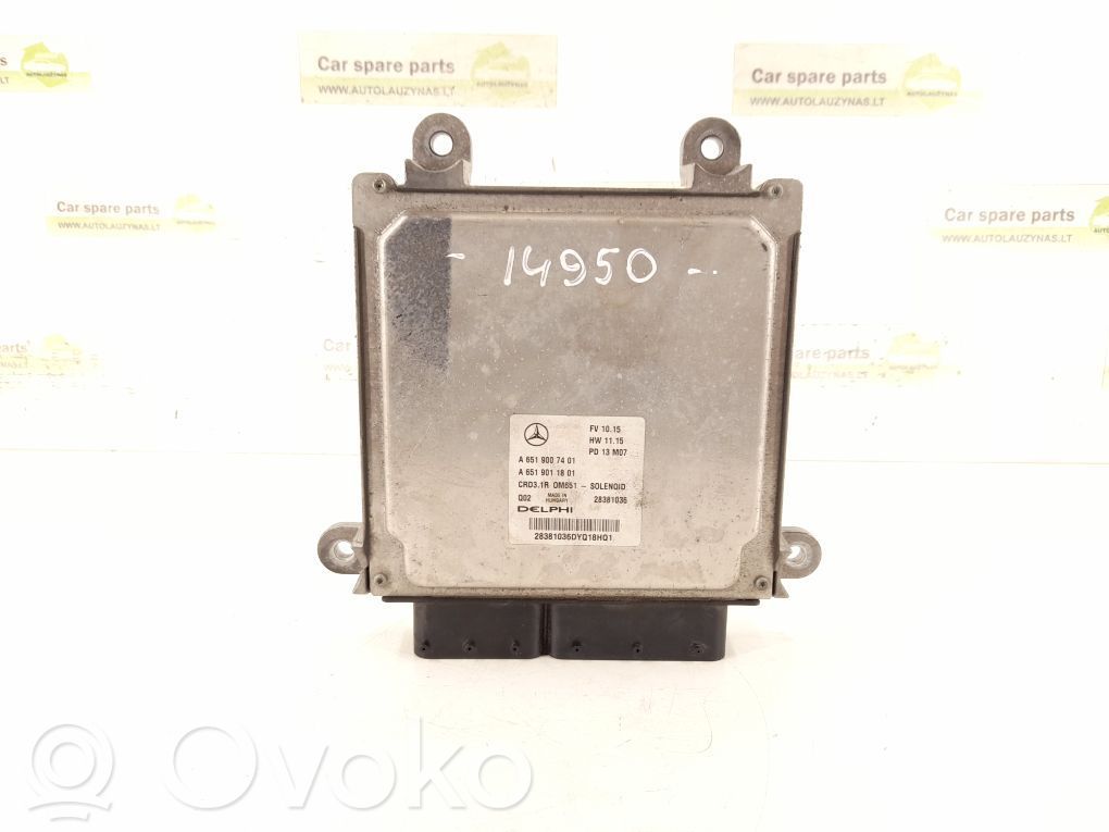 Engine control unit/module   6519007401,A6519007401