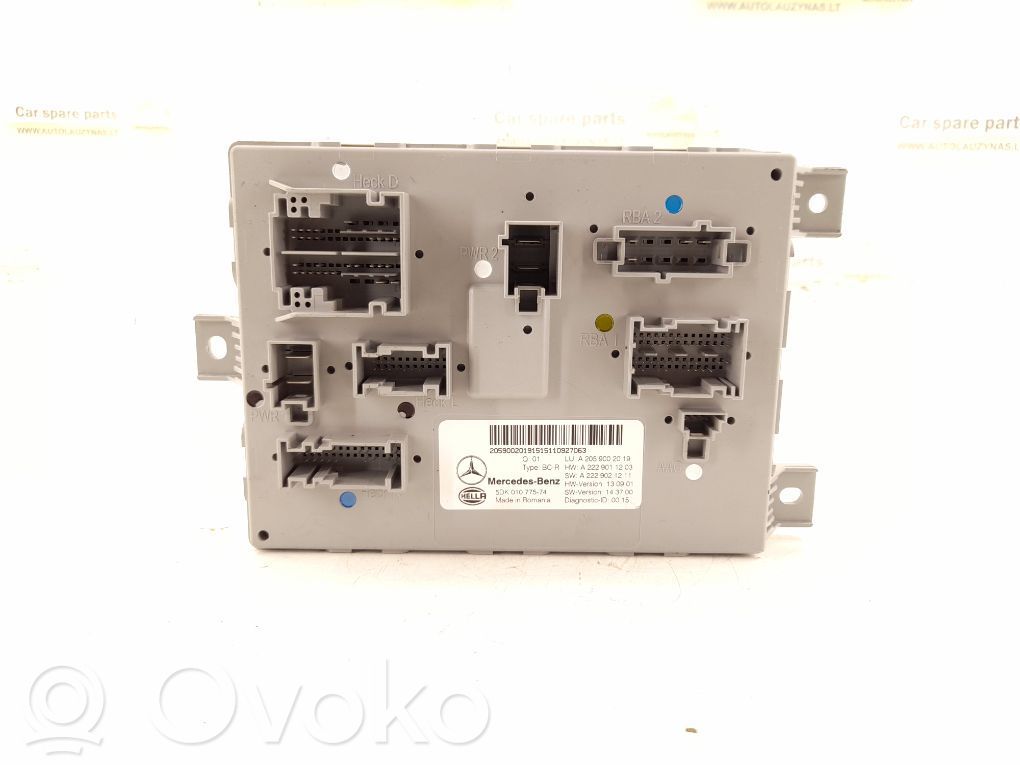 Mercedes-Benz C W205 Comfort/convenience module 