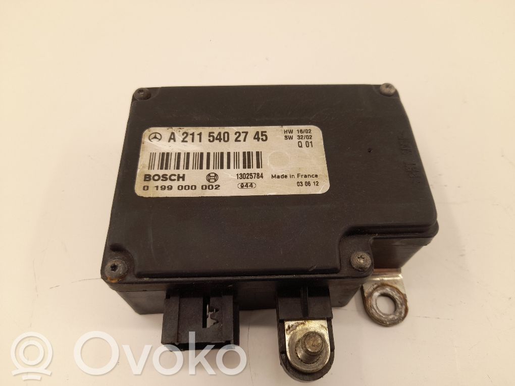 Battery control module   2115402745,2115404245,2115401345,A2115401345,A2115402745,A2115404245