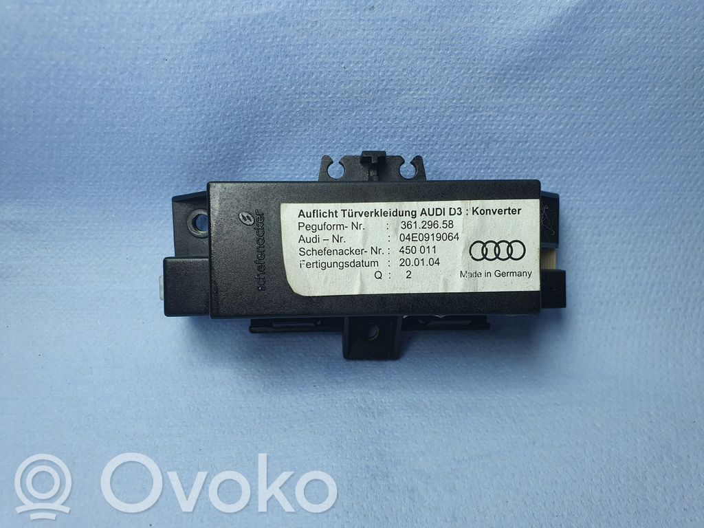 Audi A8 S8 D3 4E Sterownik / Moduł drzwi 