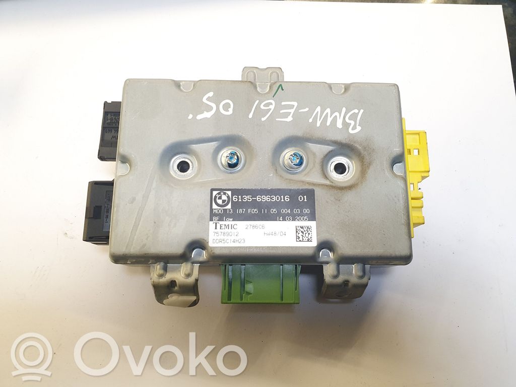 BMW 5 E60 E61 Module de contrôle airbag 