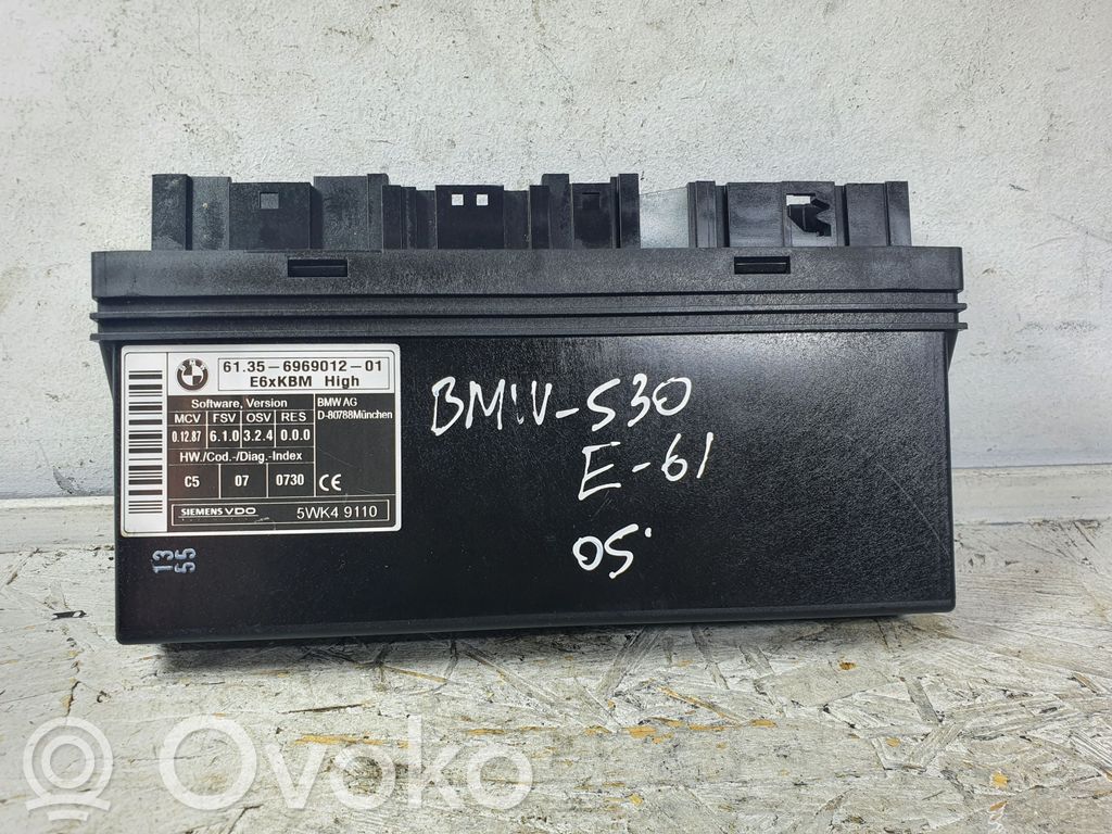 BMW 5 E60 E61 Komforta modulis 