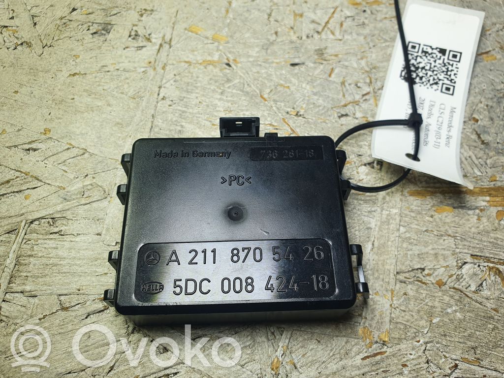 Mercedes-Benz CLS C219 Sensor de lluvia 