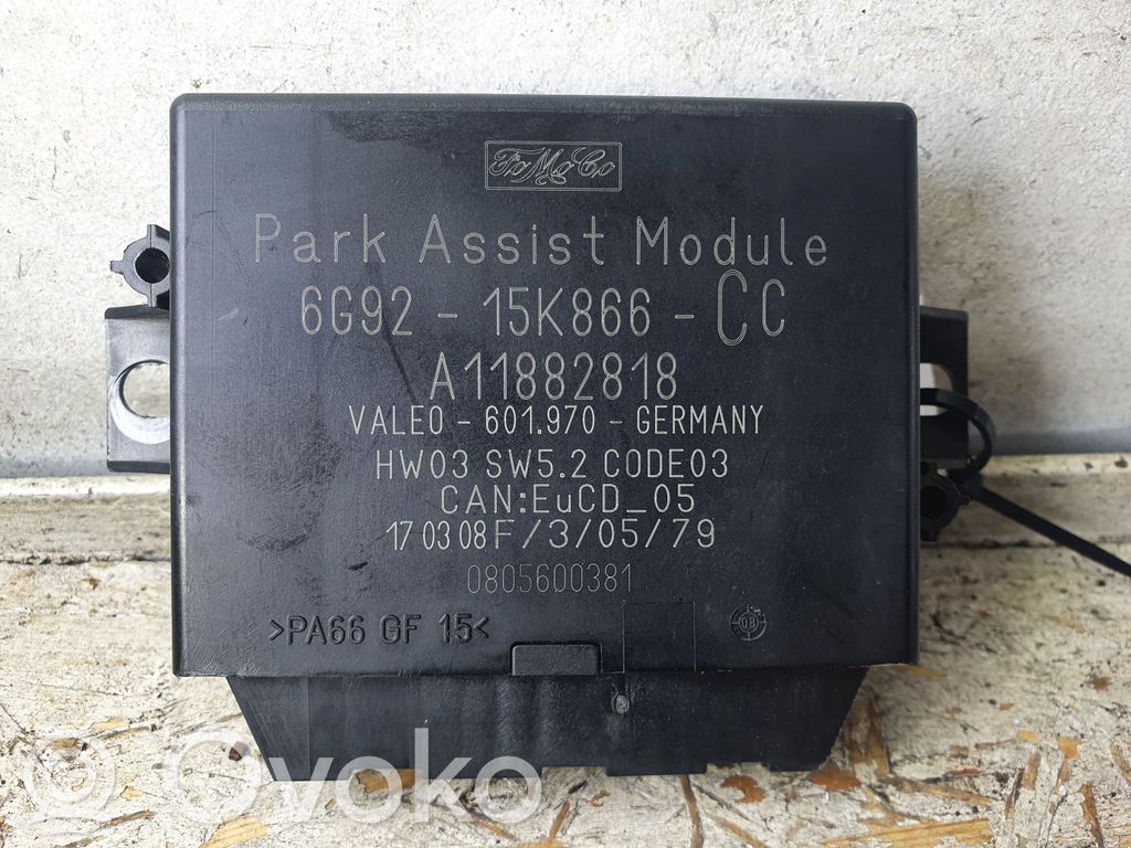 Sterownik / Moduł parkowania PDC   6G9215K866CC,A11882818,601970