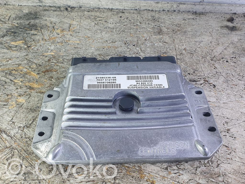 Citroen C6 Calculateur moteur ECU 
