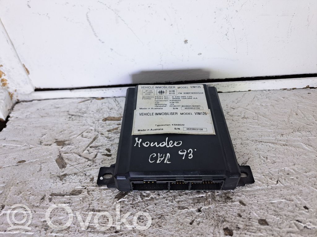 Acura ILX Immobilizer control unit/module 